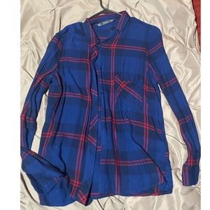 Soft Plaid Flannel Longsleeve Shirt